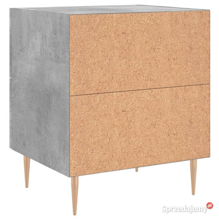 Szafka nocna szarość betonu 40x35x475 WM827284 Warszawa