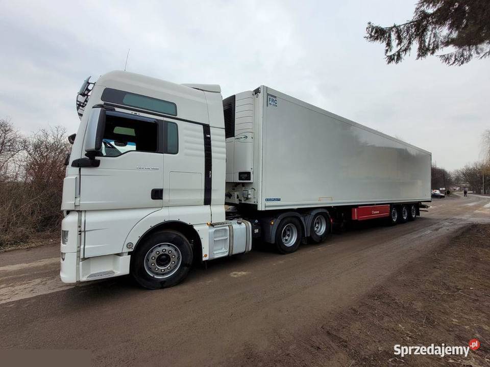 Naczepa Krone SD Chłodnia Agregat Carrier Vector Czeladź