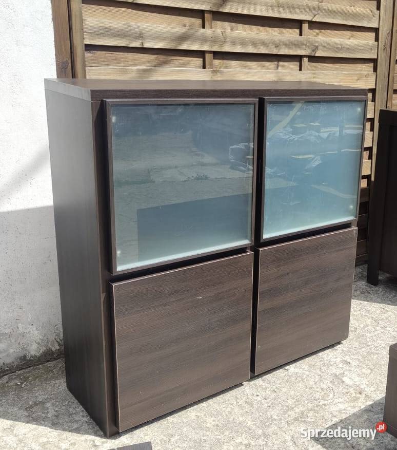 Komoda BRW Doors 4D witryna wenge mazowieckie