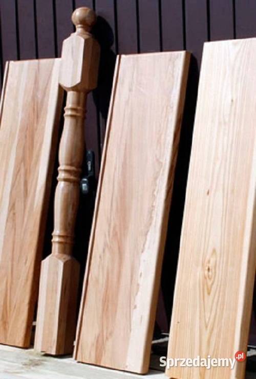 Tralki drewniane toczone DREWNO CHROM METAL Lubań