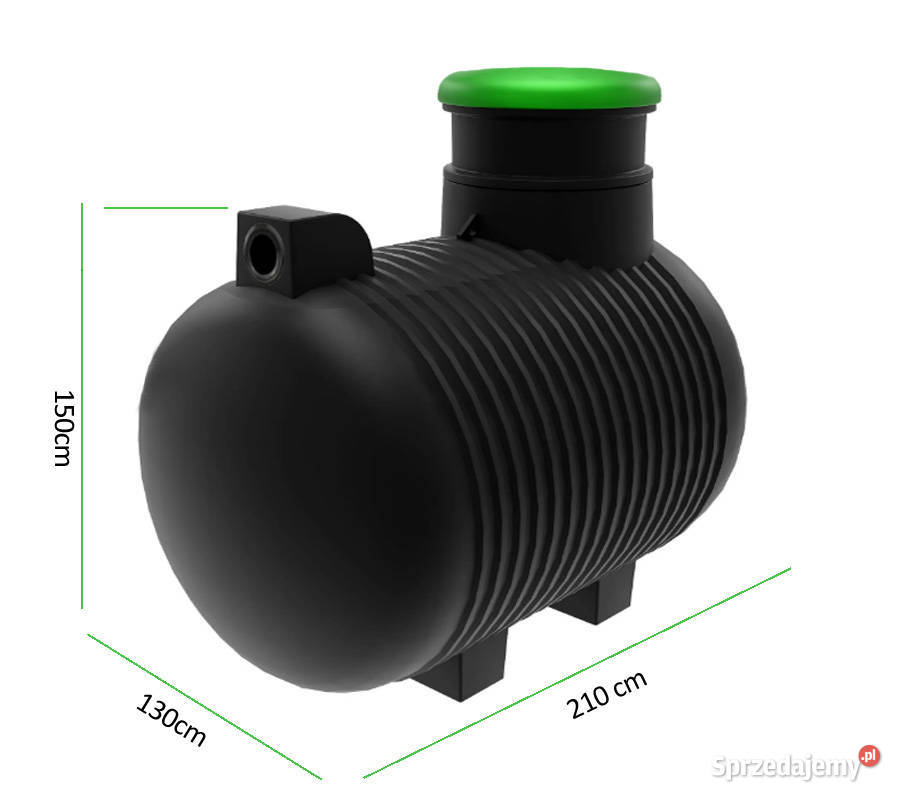 ZBIORNIK 2000L 2 KOMOROWY Poznań