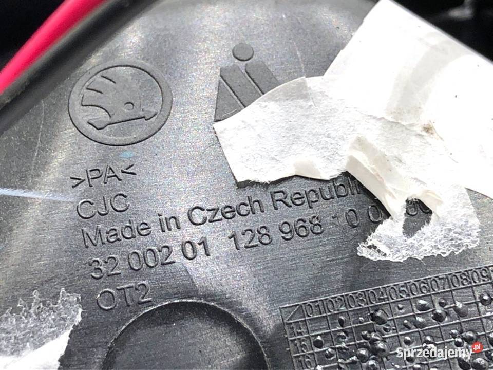 KLAMKA WEWNĘTRZNA LEWY PRZÓD SKODA FABIA III