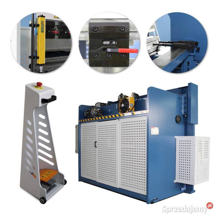 Hydrauliczna prasa krawędziowa CNC krawędziarka