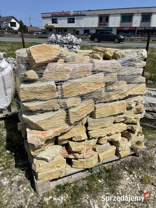 Kamień Murowy Żółty Kamień na Murki Okładzina Warszawa