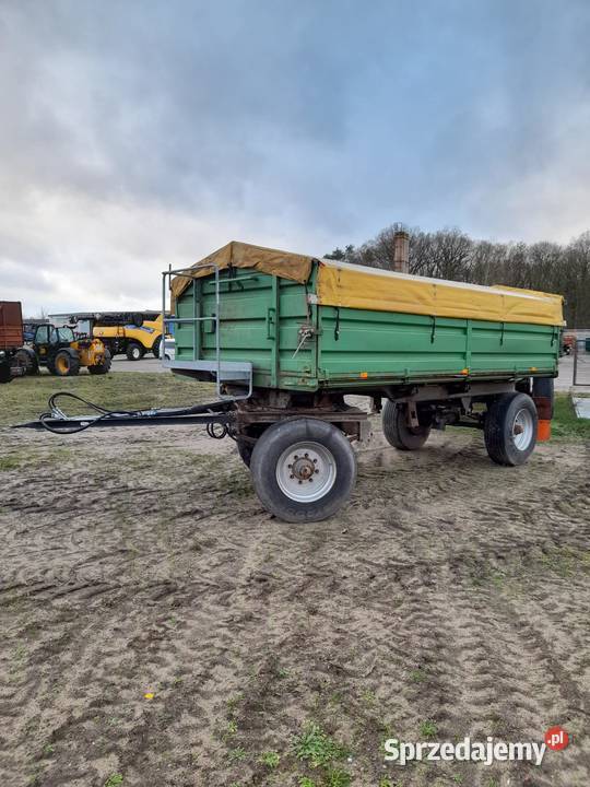 Przyczepa rolnicza Ifa Hw8011 wywrotka na boki kujawsko-pomorskie Wąwelno