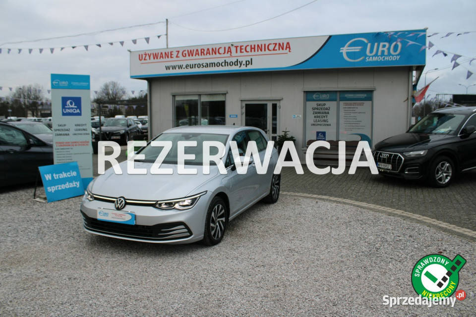 Volkswagen Golf STYLE DSG Asystent Salon Polska srebrny Warszawa