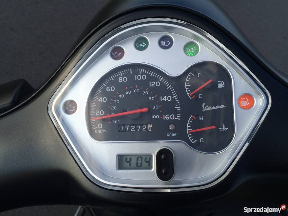 VESPA 125 ie GTS SUPER CZRNY MAT OKAZJA NOWA skuter Gołuchów