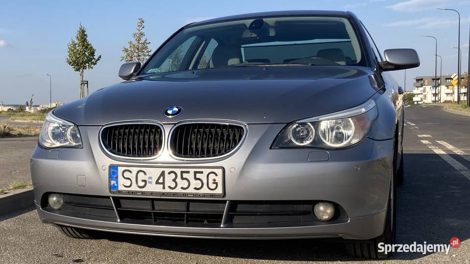 BMW Seria 5 E60 Sedan benzyna 22i 170 2003 2171cm3 Seria 5 śląskie Gliwice