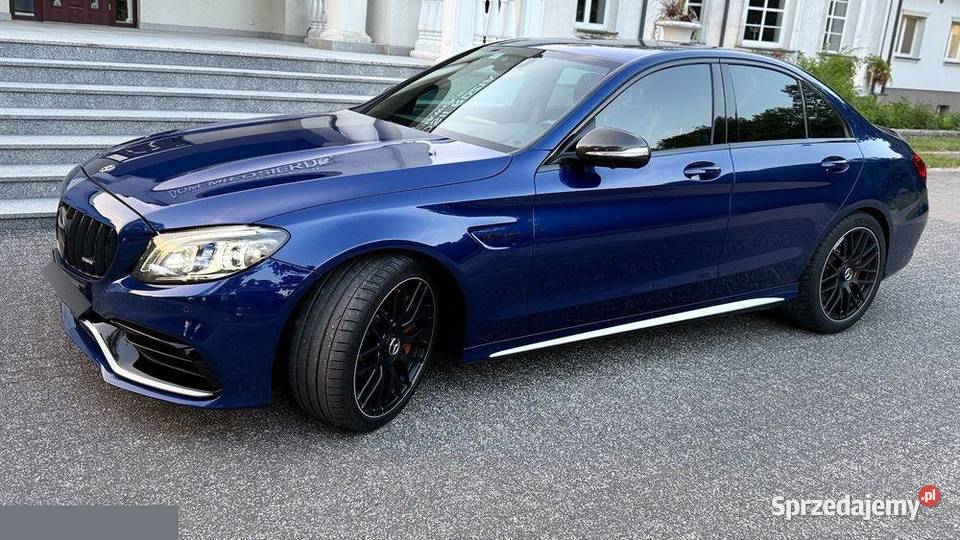 Mercedes C63 S AMG 9G 40 benzyna 510 2019r Sokołów Podlaski sprzedam