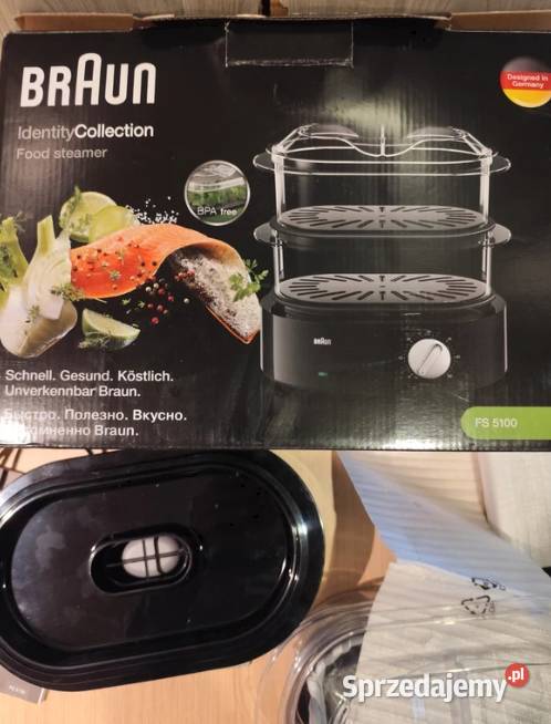 Parowar Braun IdentityCollection FS 5100 Czarny Częstochowa