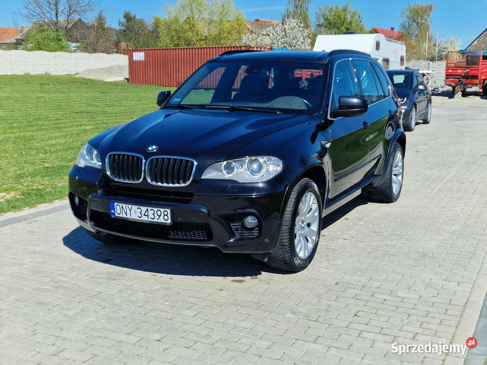 BMW X5 30d 245 Salon M Pakiet 143 2013r Jeden isofix Strobice sprzedam