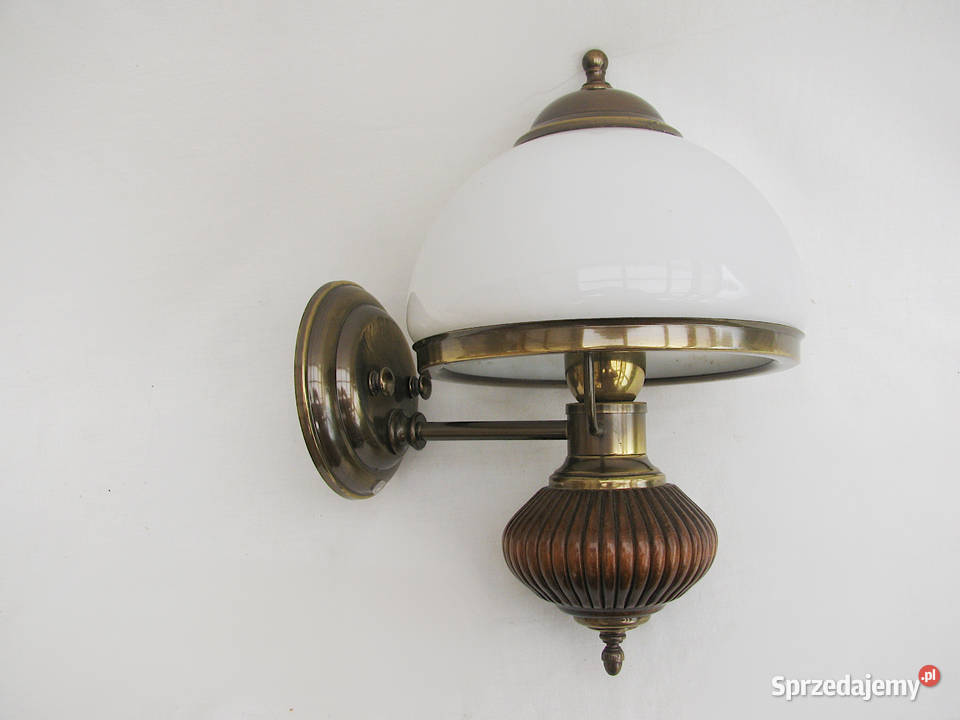 Kinkiet Styl mosiądz III Kinkiety Szczecinek