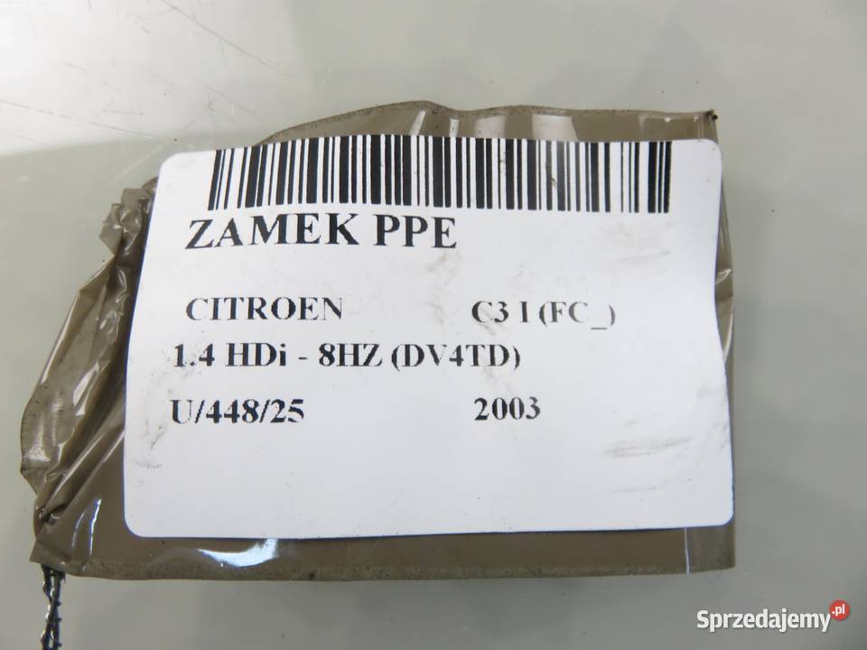 ZAMEK PRAWY PRZEDNI CITROEN C3 I 46983280