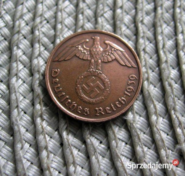 Niemcy 2 Reichspfennig 1939r G Numizmatyka Kalisz