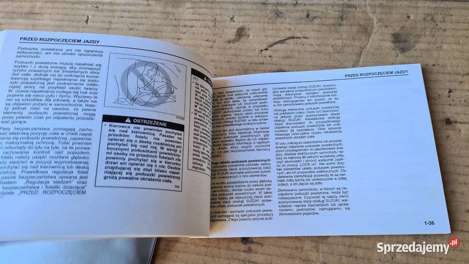 Suzuki Ignis 2 MH 0307 książka serwisowa dolnośląskie