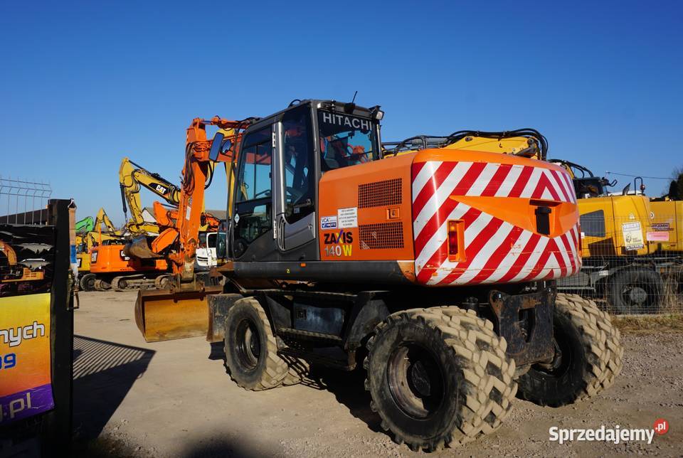 Koparka kołowa Hitachi ZX 140W 2011 Jeziorko sprzedam