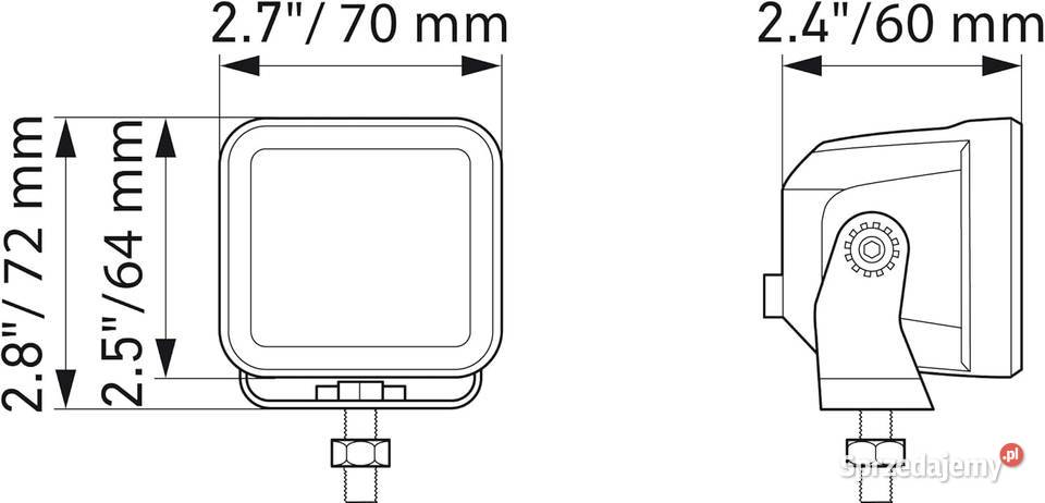 Reflektor dalekosiężny Hella Black Magic Cube Reflektory i halogeny Marki