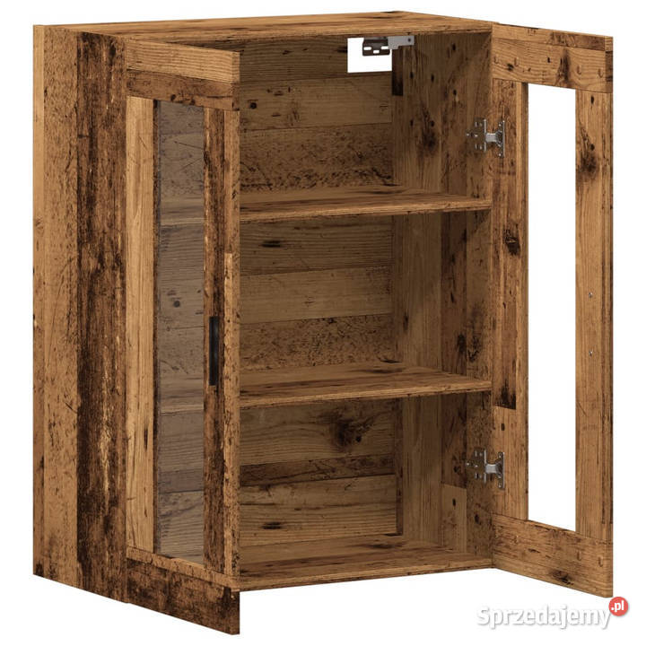 Szafka wisząca stare drewno 695x34x90 WM857330 Warszawa sprzedam