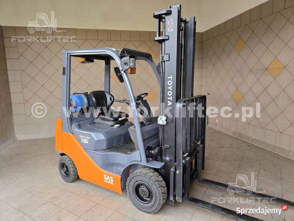 Wózek widłowy TOYOTA 8FGF15 nowy TOYOTA 8FG15 Lędziny
