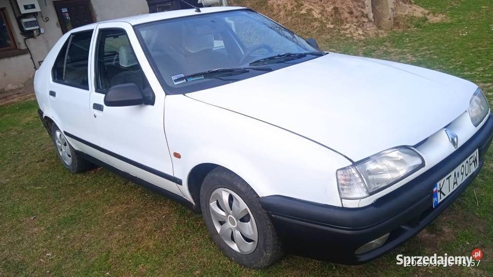 Renault 19 hatchback 19D wolnossący silnik F8Q Olszyny