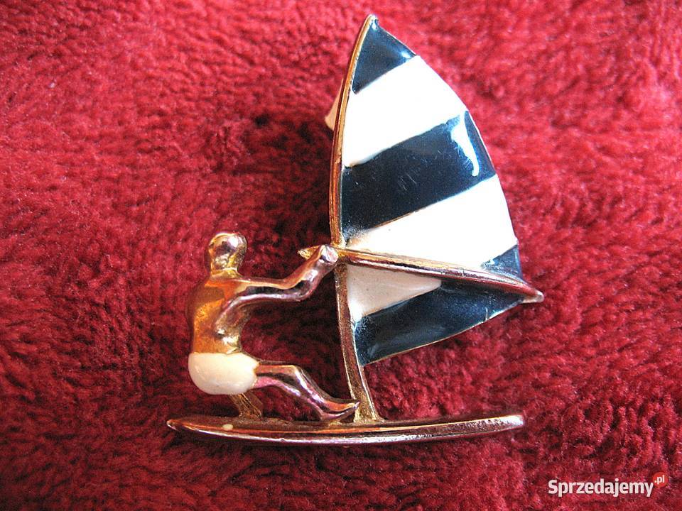 Broszka Stara metal Velplaner Siedlce