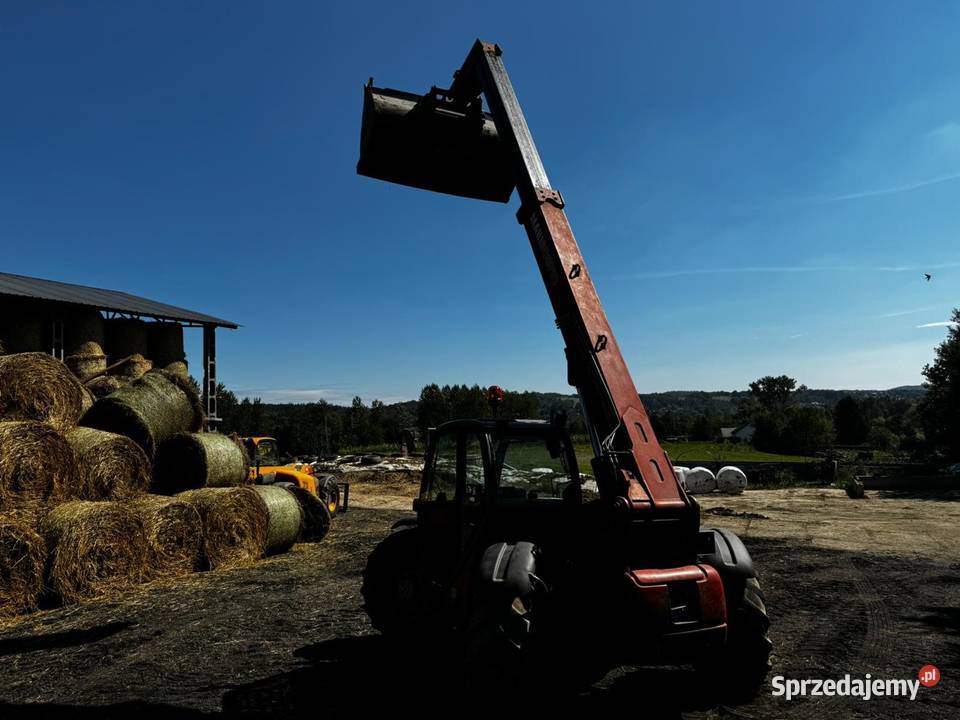 Manitou MT 732 Ładowarka teleskopowa Kabina małopolskie Brzesko