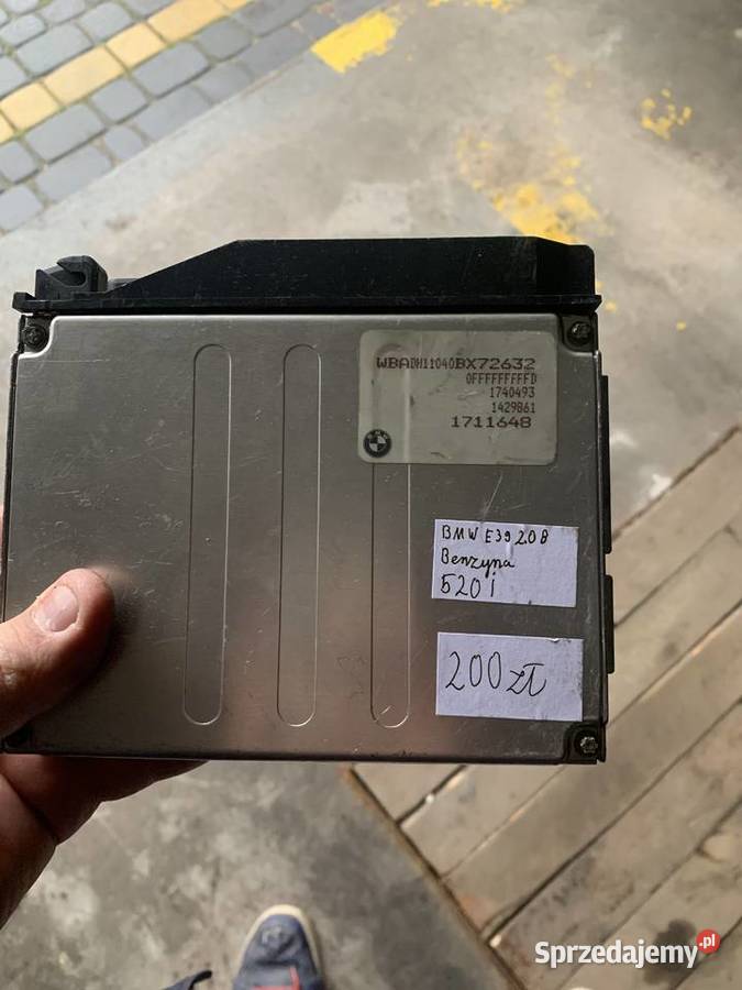 Komputer pokładowy bmw e39 benzyna Układ elektryczny wielkopolskie Krajenka