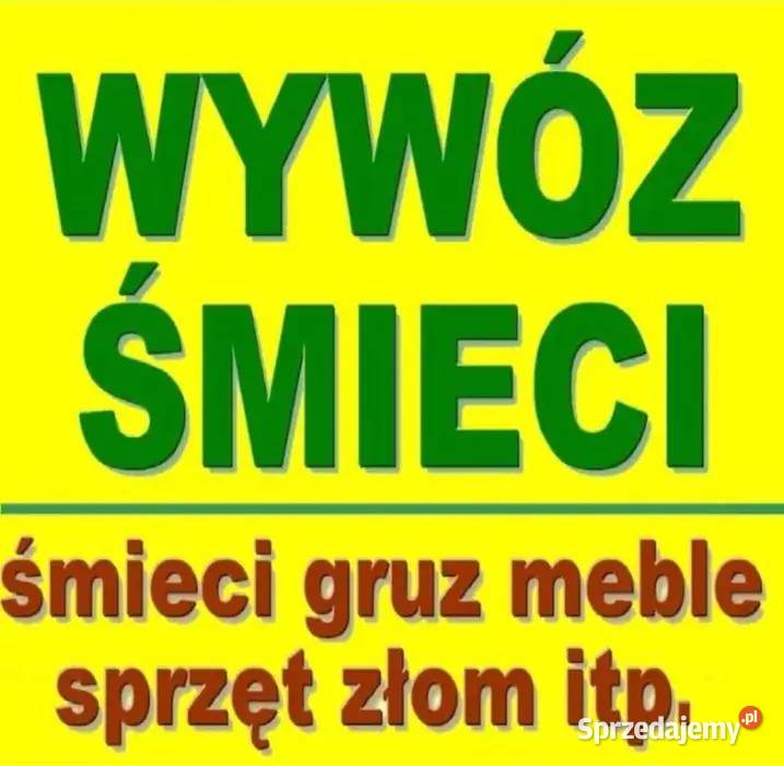 Wywóz mebli Gruzu Gabarytów Opróżnianie Zielona Góra