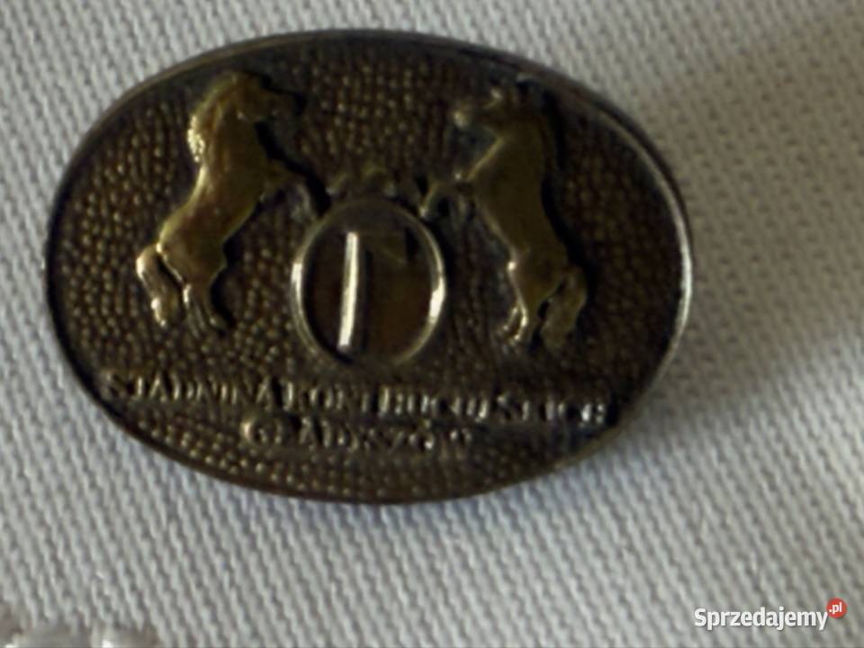 Metalowa Broszka Odznaka Stadnina Koni śląskie Czerwionka-Leszczyny