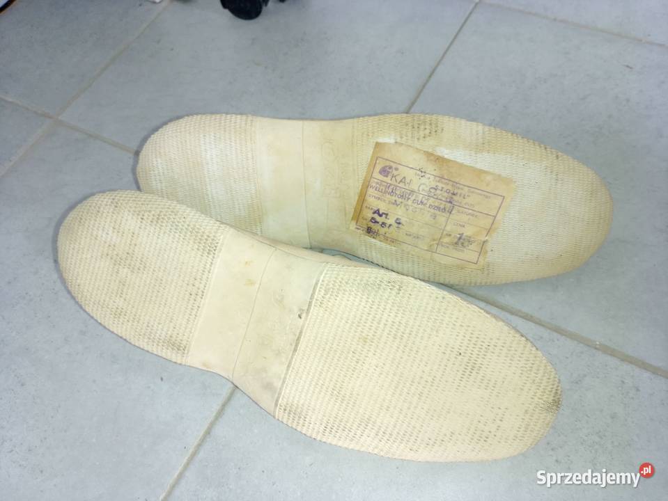 Buty gumowe chirurgiczne PRL 2cm Meble Jarosław