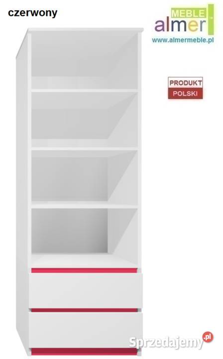 regał CITY C11 70x40 w200 meble dziecięce Nowogard