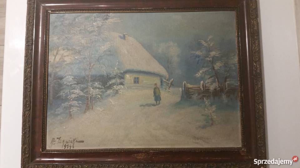 Andrzej Żywicki obraż olejny Kraków