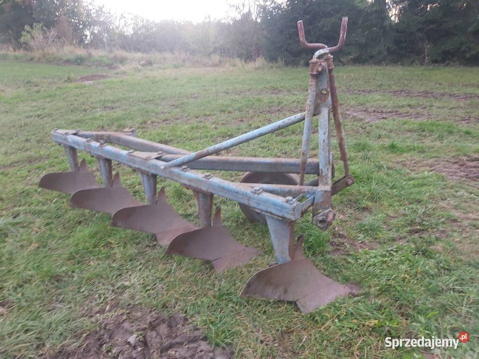 Pług 5 skibowy podorywkowy Unia Grudziądz nieuszkodzony Brodnica