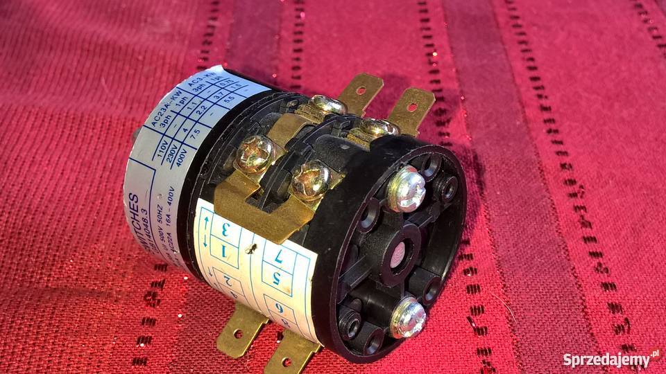 Przełącznik regulacji prądu do migomatu HZ5B202 Sulechów sprzedam