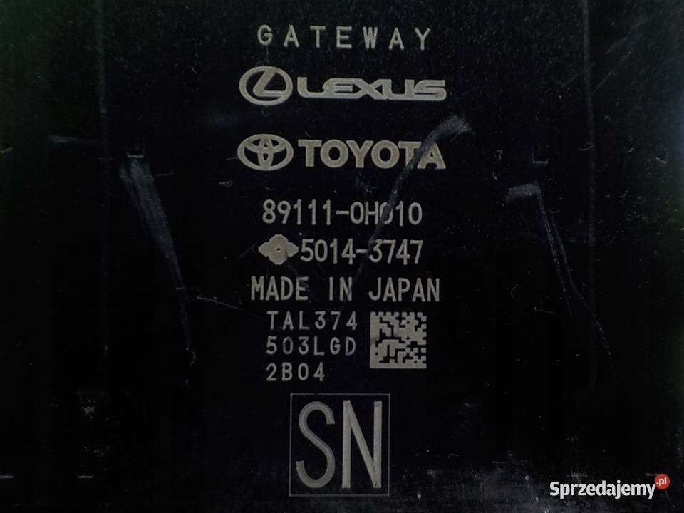 TOYOTA AYGO X 10 VVTI AUT 22r 5D modul sterownik Wyposażenie elektryczne mazowieckie Suków