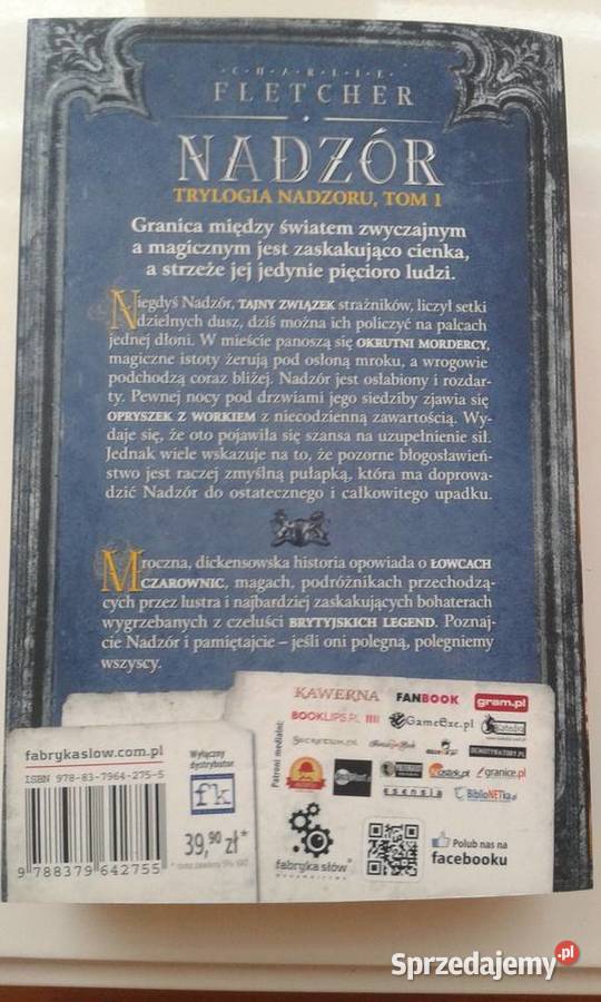 Nadzór Charlie Fletcher miękka Pozostałe Dręszew