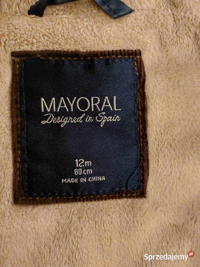 Kurtka Mayoral 80 12 miesięcy Łomża