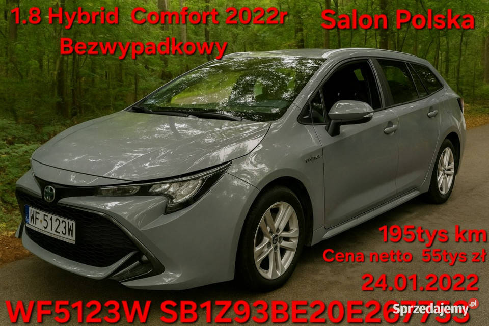 Toyota Corolla 22r Gwarancja Salon Polska 18 ASR (kontrola trakcji) Białystok