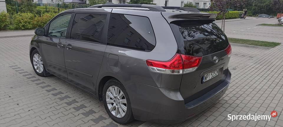 Toyota Sienna XLE 35 V6 LPG 2011 bogata wersja komputer pokładowy Piaseczno