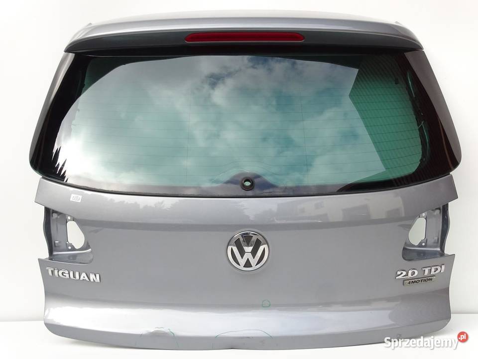 KLAPA TYŁ TYLNA BAGAŻNIKA SZYBA LR7N VW TIGUAN I
