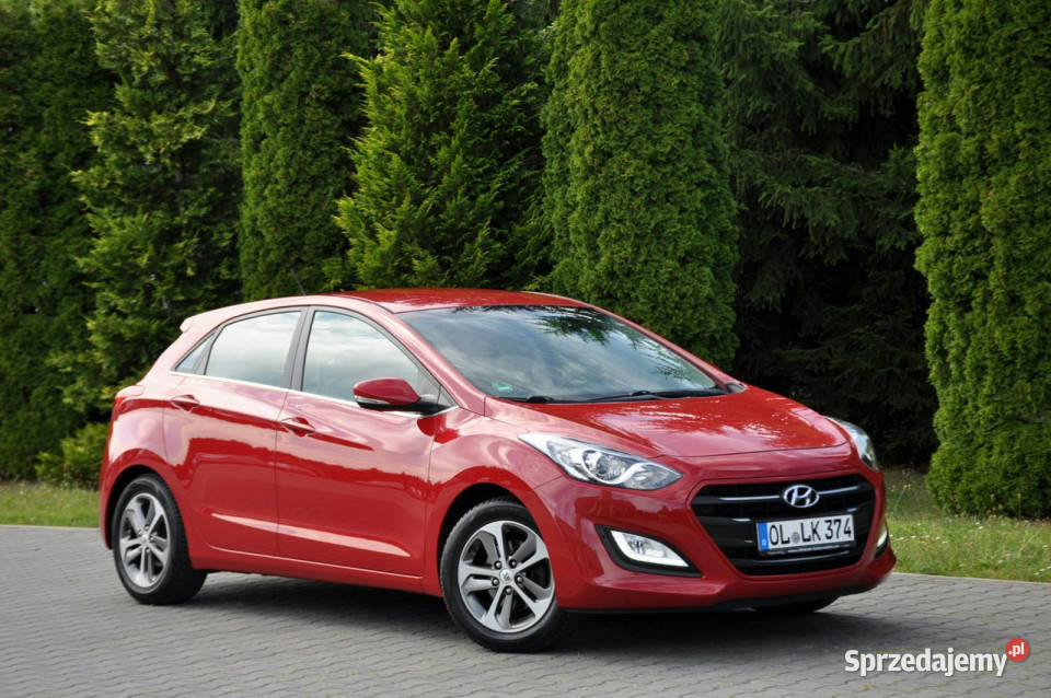 Hyundai i30 16i120LiftLedDuża NaviGrzana czujnik zmierzchu mazowieckie Ostrów Mazowiecka