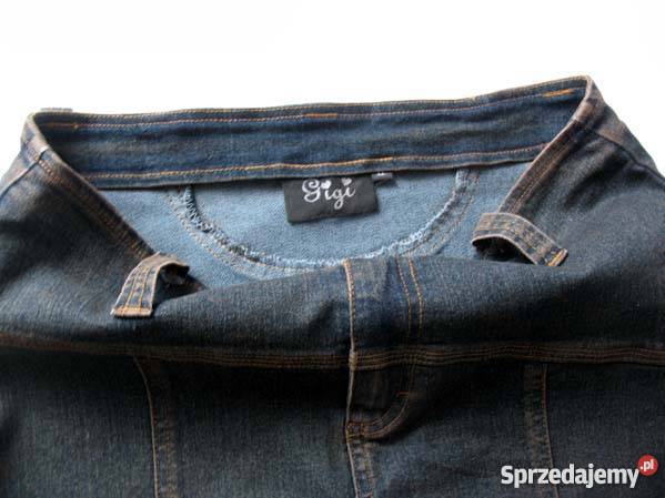 GIGI MODNA SPÓDNICA JEANS 40 L biodra 100 niebieski mazowieckie Siedlce