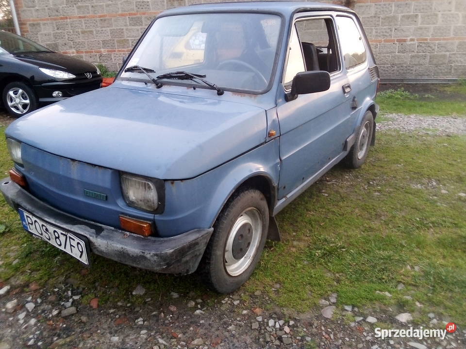 Fiat 126p FL 1989 fajna baza na klasyka Samochody osobowe Krotoszyn