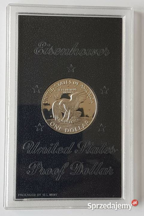 1974 S MINT USA EISENHOWER SILVER PROOF CASED Numizmatyka Warszawa