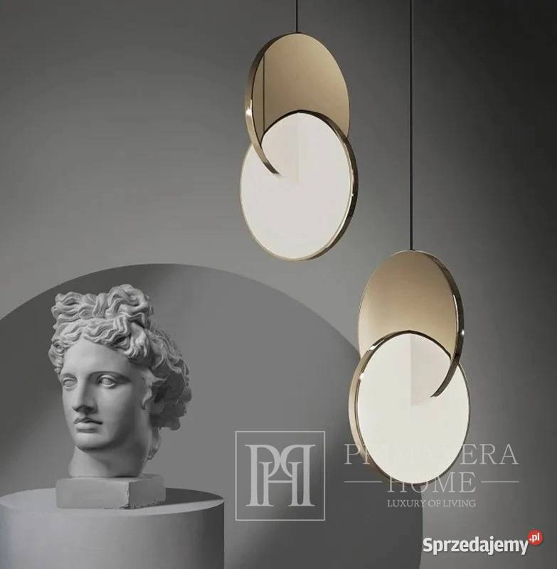 Żyrandol nowoczesny PLANET lampa wisząca złota mazowieckie Warszawa