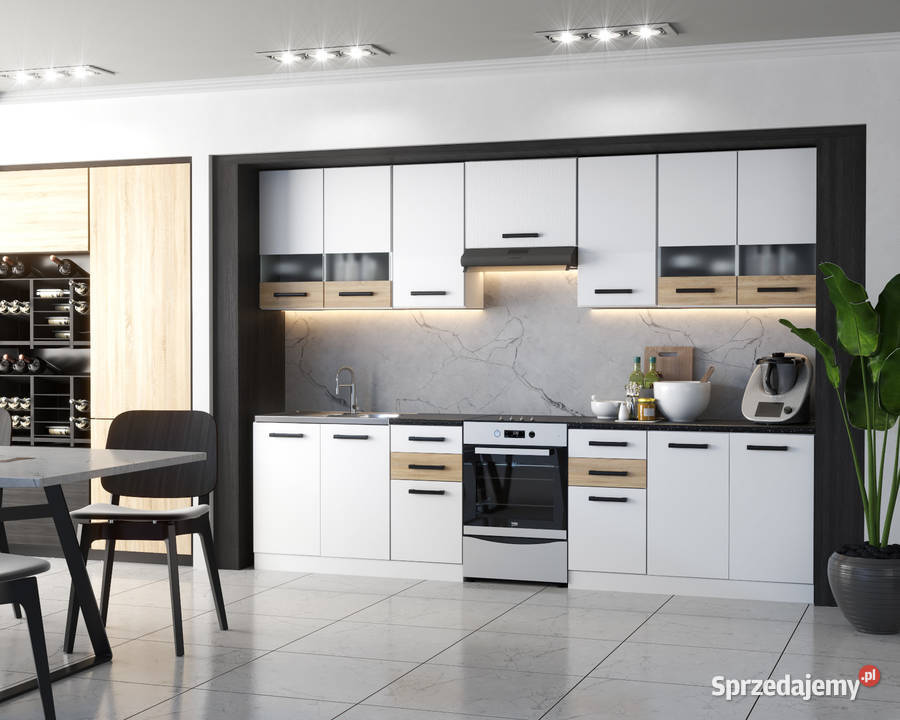 Meble Kuchenne Zestaw Elio 30m Szafki Kuchenne warmińsko-mazurskie Elbląg