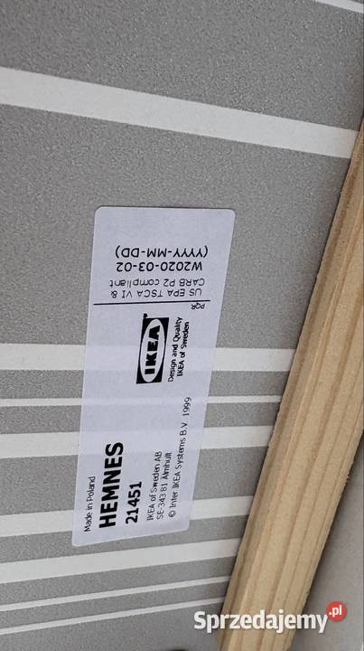 Toaletka z lustrem IKEA HEMNES stan idealny Toaletki