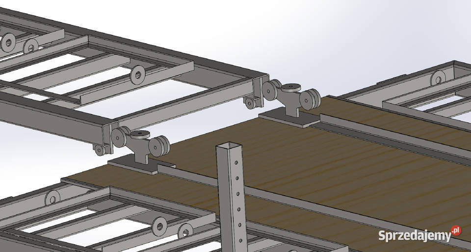 Platforma mobilna rozsuwana do przewozu uli świętokrzyskie Odrowąż