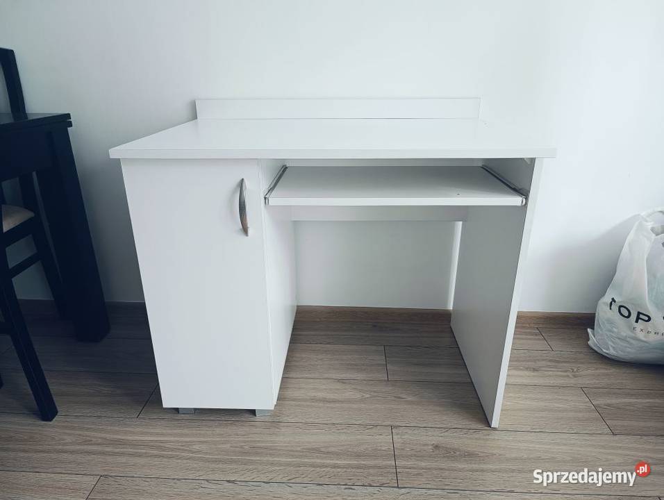 Białe używane biurko Częstochowa