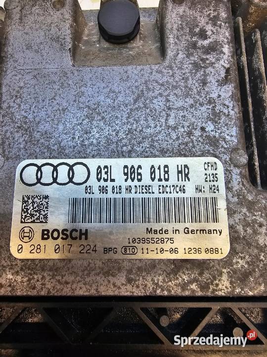 KOMPUTER STEROWNIK SILNIKA AUDI A1 8X Przystajń